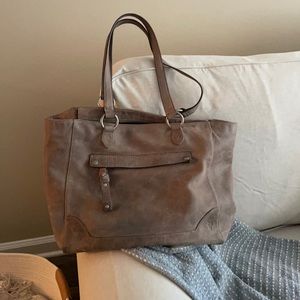 Frye leather tote bag VINTAGE